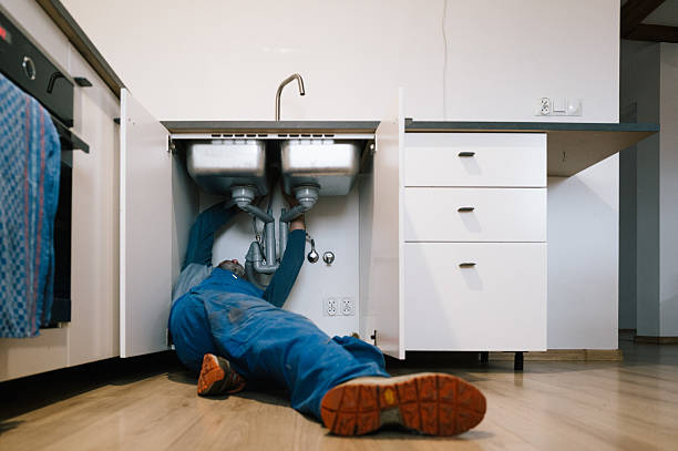 Professional Plumbing technician working in Greenville, TX